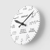 Math Clock Ronde Klok (Hoek)