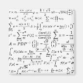 math equilibries en formua's magneet (Voorkant)