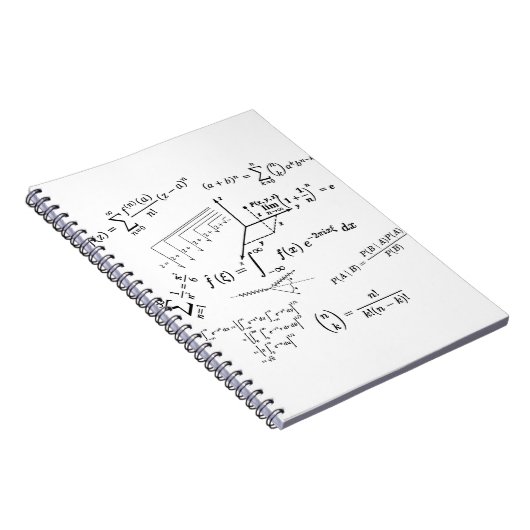 math equilibries en formua's notitieboek (Rechterzijde)