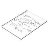 math equilibries en formua's notitieboek (Linkerzijde)