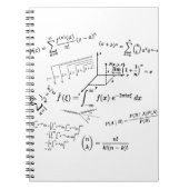 math equilibries en formua's notitieboek (Voorkant)