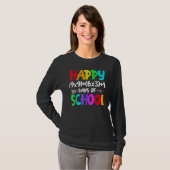Math Formula 100 Days Of School  Math Teacher 100t T-shirt (Voorkant volledig)