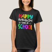 Math Formula 100 Days Of School Math Teacher 100t T-shirt (Voorkant)