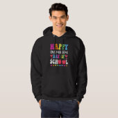 Math Formule Gelukkig 100 Dagen Op School 100ste D Hoodie (Voorkant volledig)