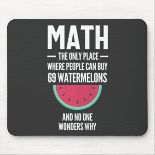 Math. Funny Math Sarcasm Quote Gift Muismat