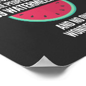 Math. Funny Math Sarcasm Quote Gift Poster (Hoek)