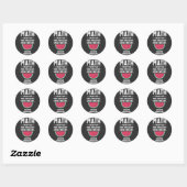 Math. Funny Math Sarcasm Quote Gift Ronde Sticker (Vel)
