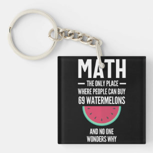 Math. Funny Math Sarcasm Quote Gift Sleutelhanger