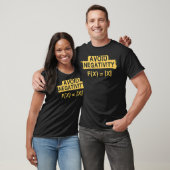 Math Geometry Exam gallop artsy T-shirt (Unisex)