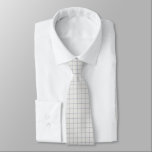 Math Graph Paper Stropdas<br><div class="desc">This features a math graphih paper design. This is great for the mathematician, teacher or student in your family. Enjoy your new Math Graph Paper Tie!</div>