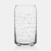 Math Handwritten Calculations Illustrations Blikvorm Glas (Links)