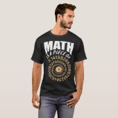 Math Is A Piece Of Pi Pie 3 14 Repeating Numbers S T-shirt (Voorkant volledig)