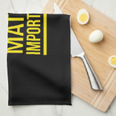 Math is importanter than english theedoek (Quarter Fold)