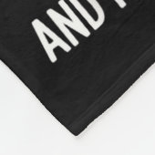 Math Is My Jam And Im Here To Spread It Funny Math Fleece Deken (Hoek)