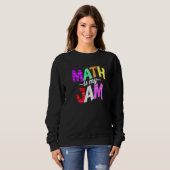 Math is my Jam - Math Teacher Premium Trui (Voorkant volledig)