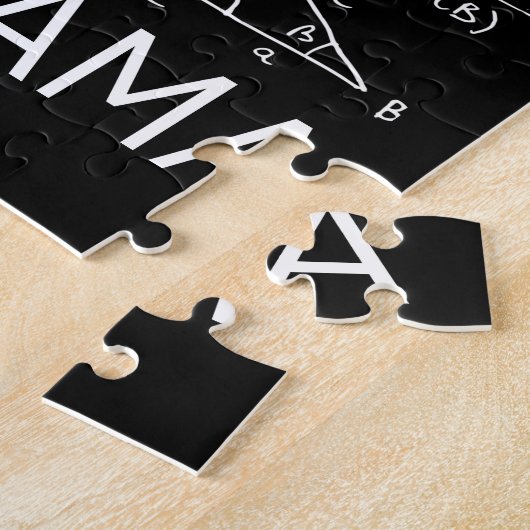 Math is No Prob-Llama - Math Llama Teacher Legpuzzel (Zijkant)