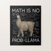 Math is No Prob-Llama - Math Llama Teacher Legpuzzel (Verticaal)