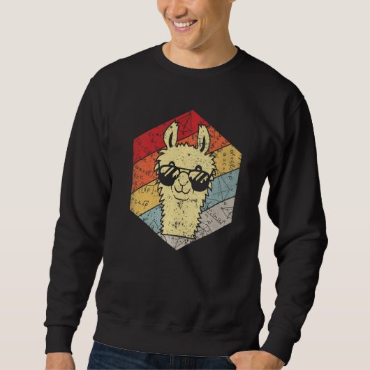 Math is No Prob Llama  Math Llama Teacher Trui (Voorkant)