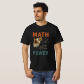 Math is Power T-shirt (Voorkant volledig)