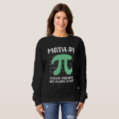 Math Joke Irrational Pi Symbol Pi Day Math Trui (Voorkant volledig)