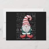 Math Kabouter Familie Matching Groep Kerstfeest  Feestdagenkaart (Voorkant)