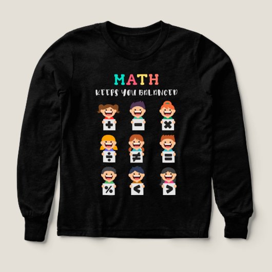 Math keeps you balanced (Voorkant)