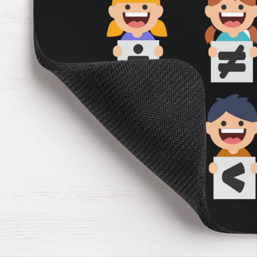 Math keeps you balanced muismat (Hoek)