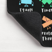 Math keeps you balanced muismat (Hoek)