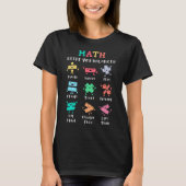 Math keeps you balanced t-shirt (Voorkant)
