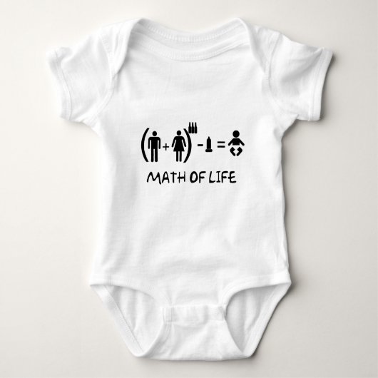 MATH OF LIFE ROMPER (Voorkant)