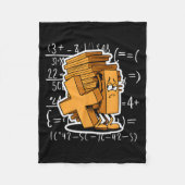 Math Overload Funny Equation Cartoon Fleece Deken (Voorkant)