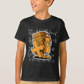 Math Overload Funny Equation Cartoon T-shirt (Voorkant)