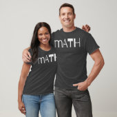 MATH retro T-shirt (Unisex)