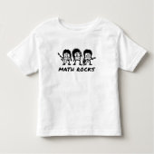 Math Rocks Academic Rock Band Humor Kinder Shirts (Voorkant)