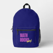 Math Rocks Daily Bedrukte Rugzak (Voorkant)