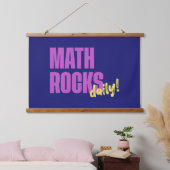 Math Rocks Daily Hangend Wandkleed (Slaapkamer)