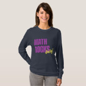 Math Rocks Daily Teacher T-shirt (Voorkant volledig)