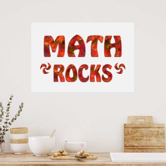 MATH ROCKS POSTER (Keuken)
