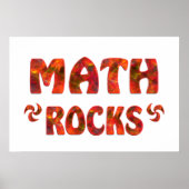 MATH ROCKS POSTER (Voorkant)