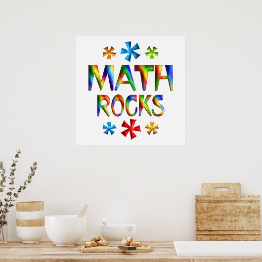 MATH ROCKS POSTER (Keuken)