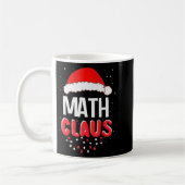 Math Santa Claus Christmas Matching Costume Koffiemok (Links)