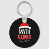 Math Santa Claus Christmas Matching Costume Sleutelhanger (Voorkant)