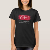 math saying complex numbers t-shirt (Voorkant)