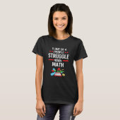 Math Teacher 5 Out Of 4 People T-shirt (Voorkant volledig)
