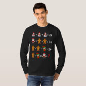 Math Teacher Christmas   Order Of Operations Quiz  T-shirt (Voorkant volledig)