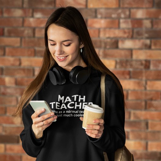Math Teacher Funny Math Hoodie