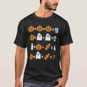 Math Teacher Halloween Order of Operations Men Wom T-shirt (Voorkant)