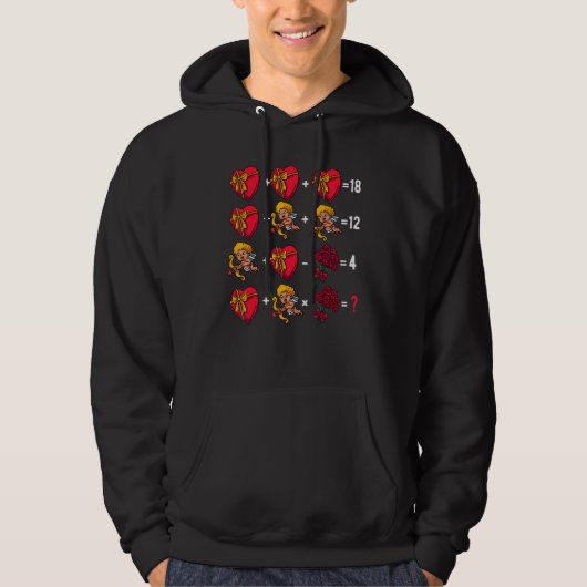 Math Teacher Humor 14th Of February Order Of Opera Hoodie (Voorkant)