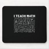 Math Teacher I Teach Math Muismat (Voorkant)