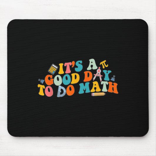 Math Teacher It's A Good Day To Do Math Ck To Scho Muismat (Voorkant)